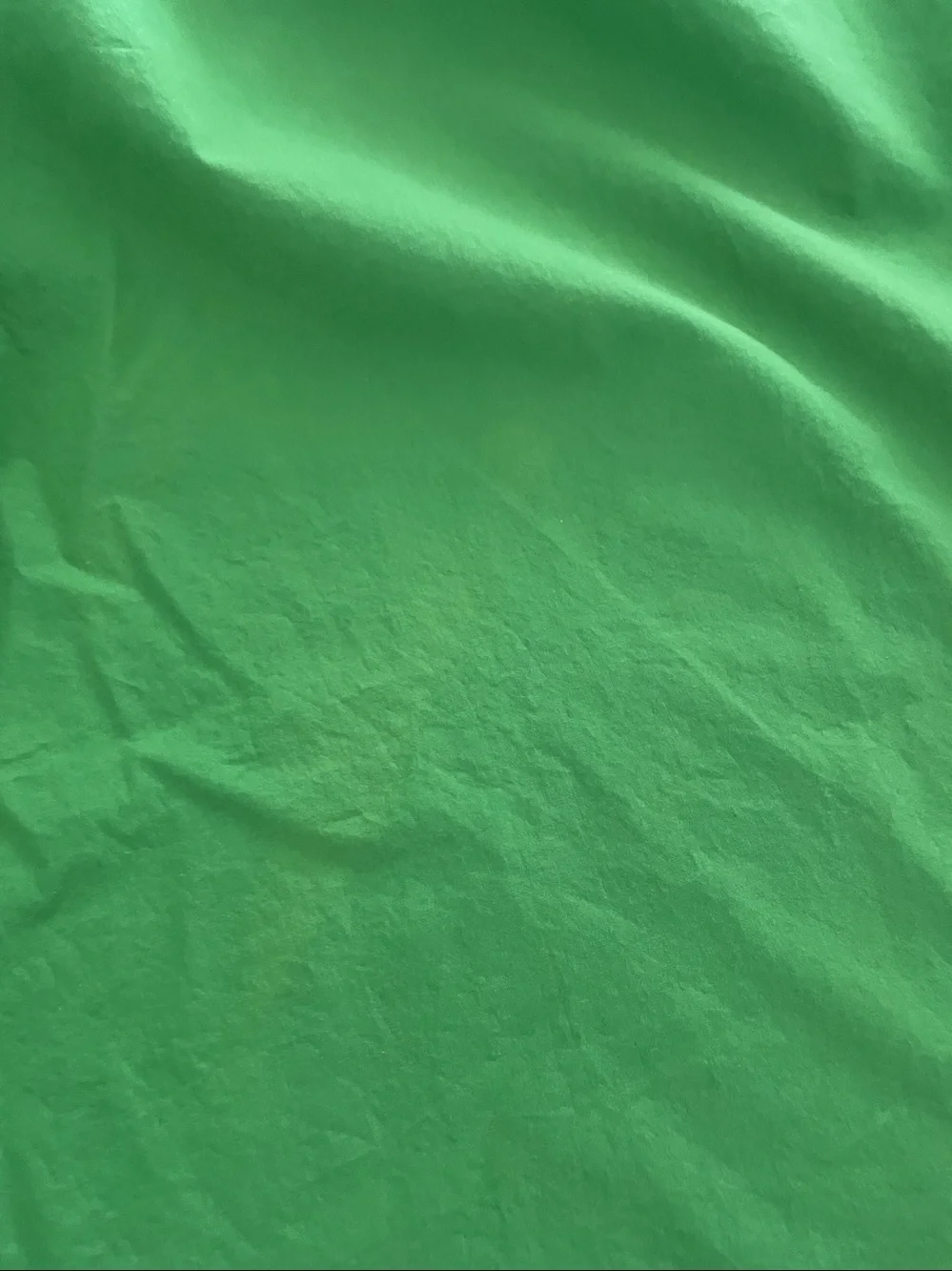 Marimekko Suuruus Wrap Skirt apple green S cotton poplin midi - Picture 6 of 6